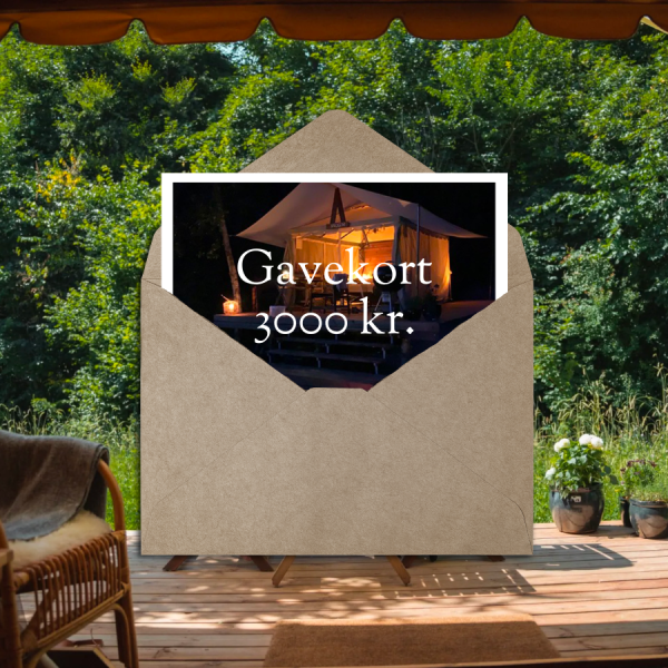 Dansk natur glamping - Gavekort